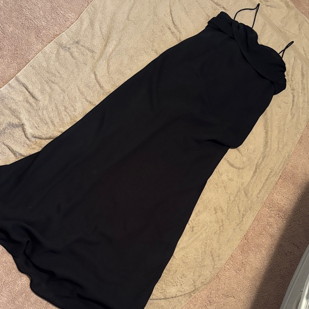 Chic Strapless Black Dress